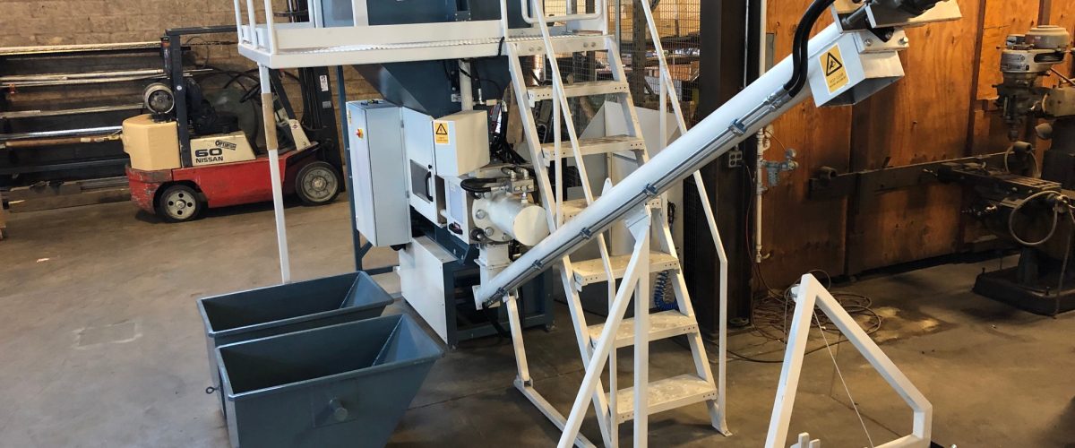 Oil recovery press Oil recovery press